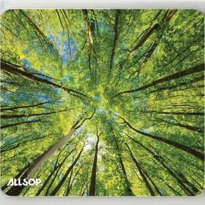 Allsop 32672 NatureSmart Mouse Pad Tree Tops Soft Non-Skid Glue-free Multicolor